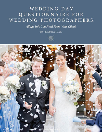 Wedding Day Questionnaire for Wedding Photographers