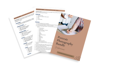 The Portrait Photographer's "Business In A Box" Systems Bundle